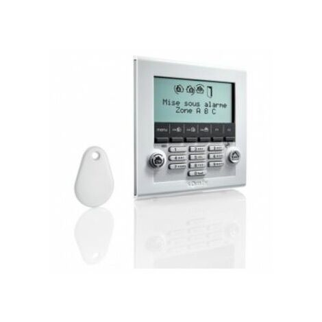 Clavier LCD avec 1 badge pour alarme PROTEXIOM SOMFY