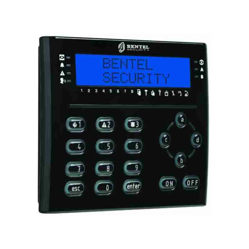 Clavier lcd avec lecteur de proximité + extension Bentel absoluta t-black