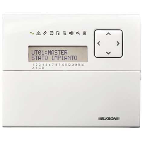 Clavier Lcd Pour Mp3000 pour les systèmes intrusions - URMET KP3000-D