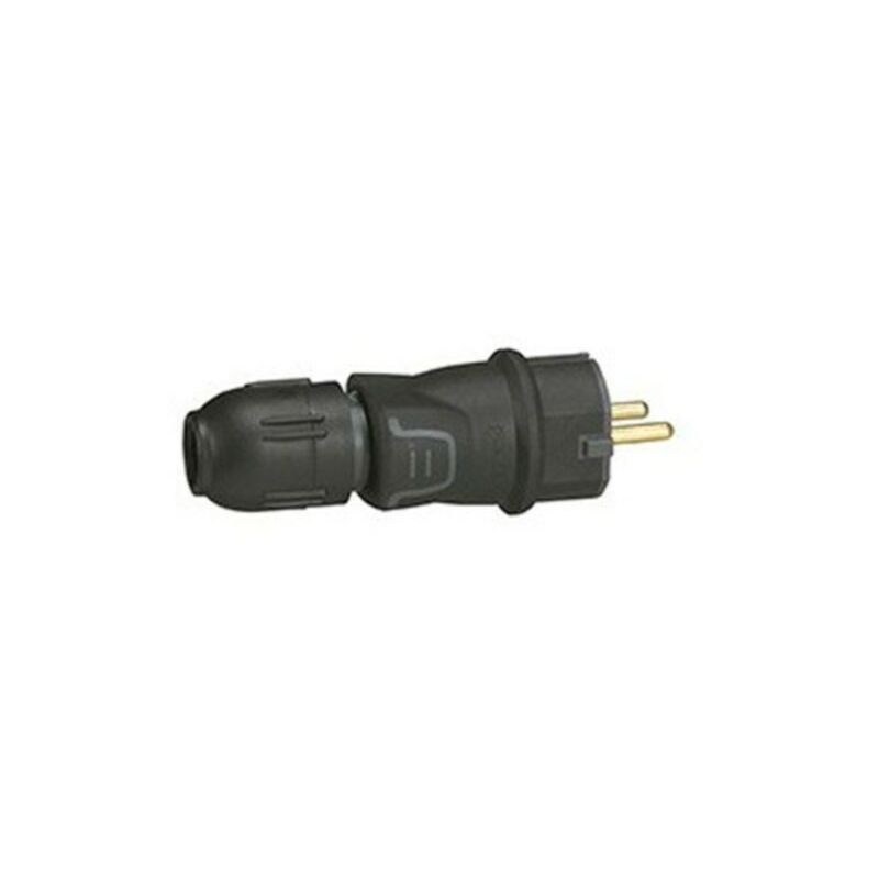 

Enchufe macho profesional negro 050340 de Legrand