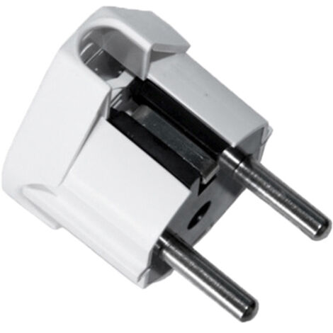 Clavija 2p+t tipo f t/tl salida lateral 4,8mm 16a (retractilado) solera 6566