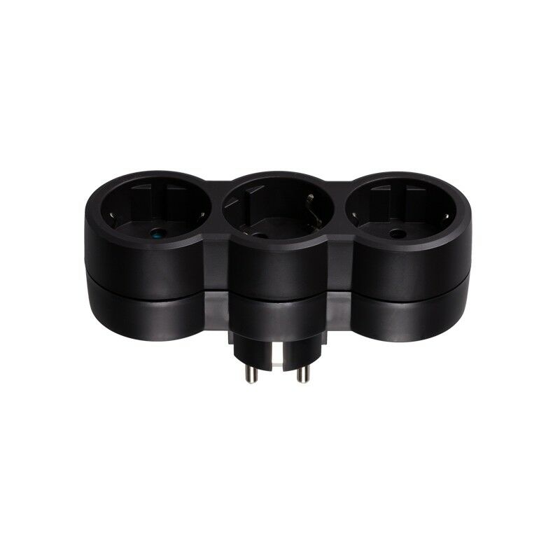 

Legrand - Clavija 3tx2p tt frontal ngr