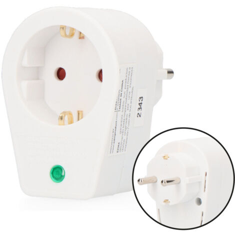 CLAVIJA ADAPTADORA CON PROTECCIÓN TERMICA RETRACTILADA EDM