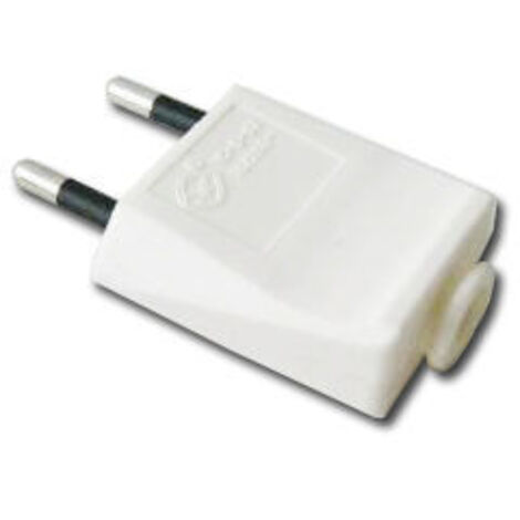 Clavija Bipolar Blanca 10-250V Blister 11001-50402