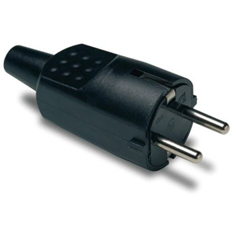 Clavija bipolar goma 16a neg