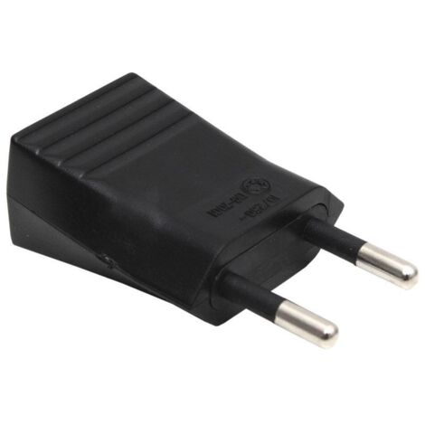 CLAVIJA BIPOLAR NEGRO (10A-250V)