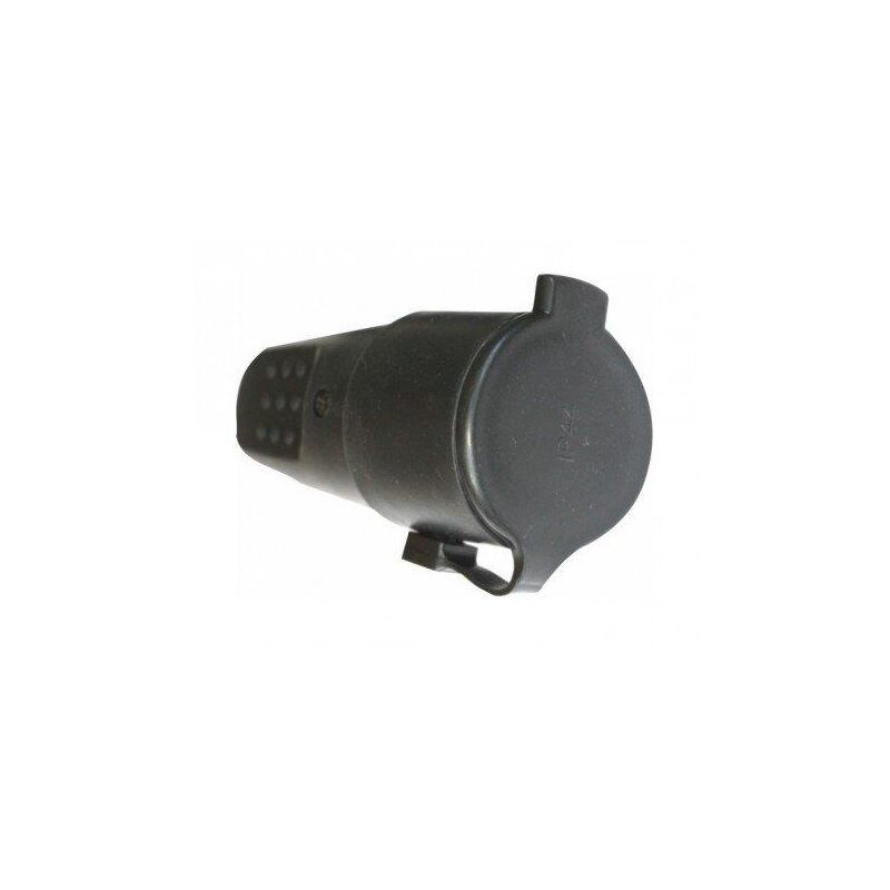 

Clavija Red Electrica Schuko Hembra IP44 GOMA 16A/250Vac Color Negro