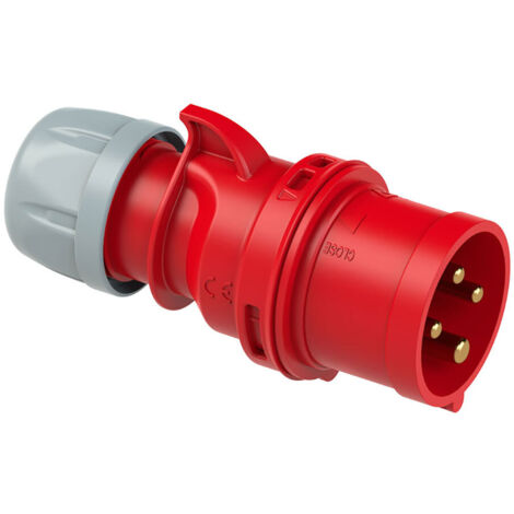 CLAVIJA CETAC 3 P + T ROJA 16A SOLERA 902142A