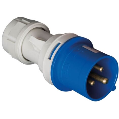 Clavija cetac 3P (2P+t) IP44, 220-250C - 16A.
