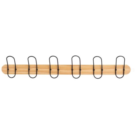 Clavija con 6 cabezas, madera y metal