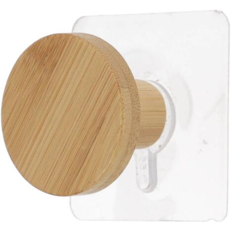 Clavija de bambú d4,5cm en pegatina - bambú - Tendance