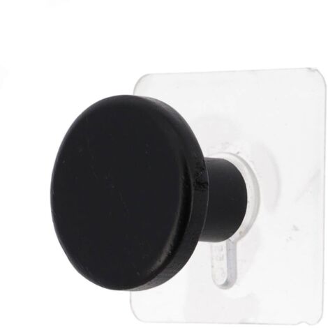 Clavija de bambú d4,5cm pintado en pegatina - negro - Tendance