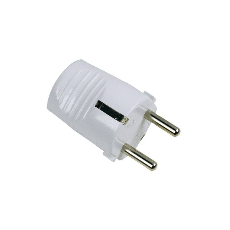 

Maurer - Clavija / enchufe schuko 2p + t 16 a. blanco