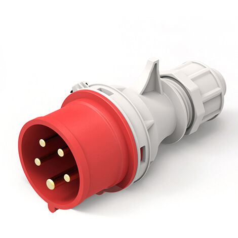 Clavija industrial IP44 3p+N+T 16A
