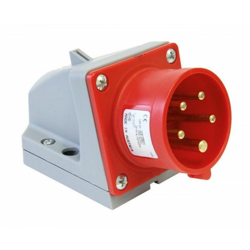 

Clavija mural 3P+TT 16A 400V IP44 SOLERA 935142