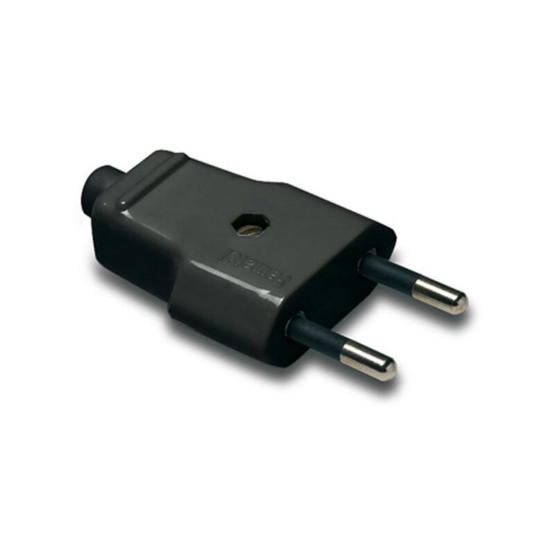 

Clavija bipolar 6-10 amp negro