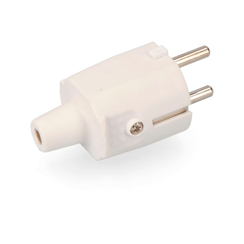 

Clavija goma 10/16 a 250 v t/tl ip 44 4,8 mm blanca envasada - EDM