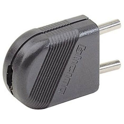 Clavija volante Bticino24V 6A para tomas de corriente mignon 2120N