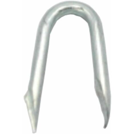Clavo en U Stoker 10x14 mm galvanizado 85 unidades