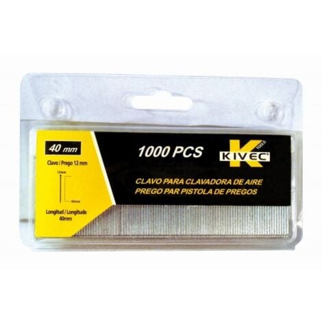 KIVEC CLAVO LARGO BRAD12 50 MM. BLISTER DE 1 MILLAR - CEVIK