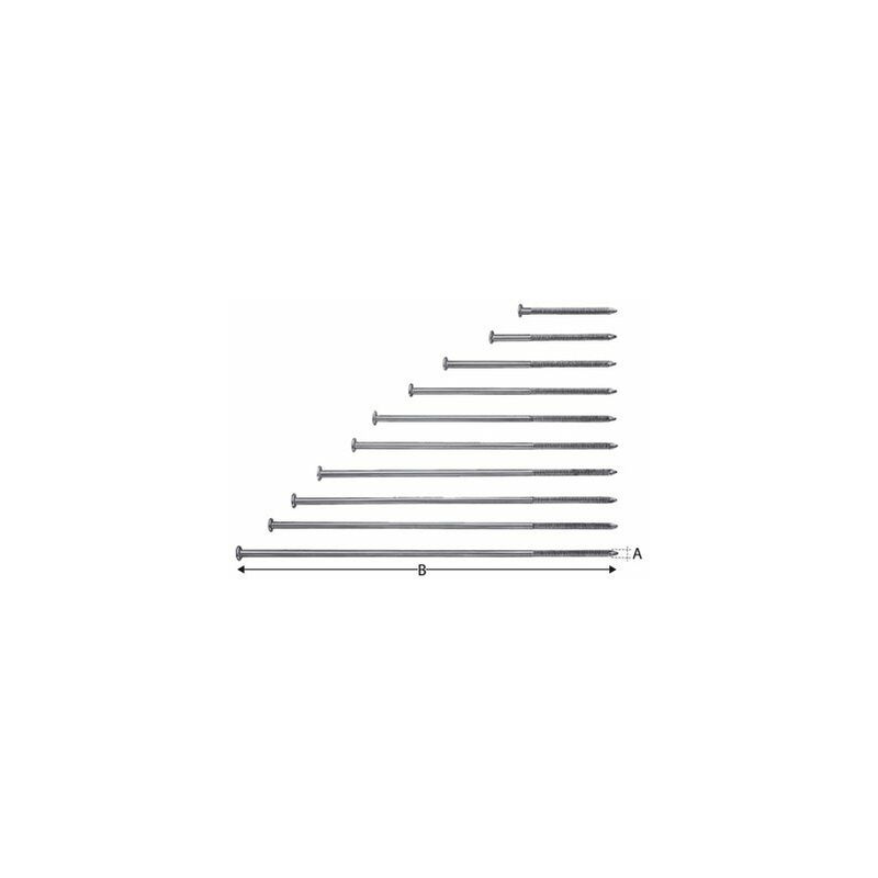 

Clavo para vigas SN, galvanizado 6,0x 280 (paquete de 50)