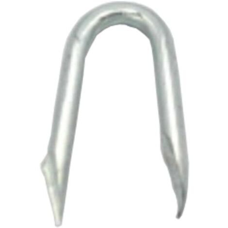 Clavo Stoker u-nail 13x20 galvanizado resistente óxido