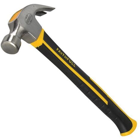 Claw Hammer Fibreglass Handle 227g (8oz) FAICH8FG