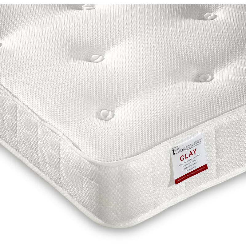 Clay Ortho Low Profile Mattress Small Double