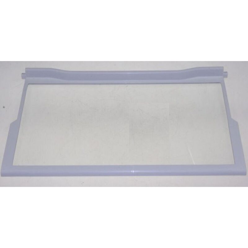 Clayette en verre complète 475x290x5 mm pour Réfrigérateur Whirlpool 481245088134