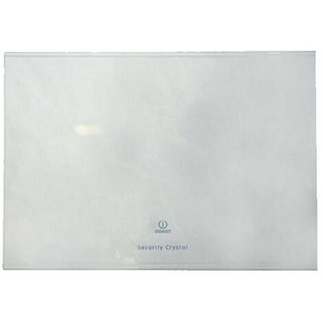 Clayette, étagère en verre nue 472x328x4mm (C00143042) Réfrigérateur, congélateur ARISTON HOTPOINT, INDESIT