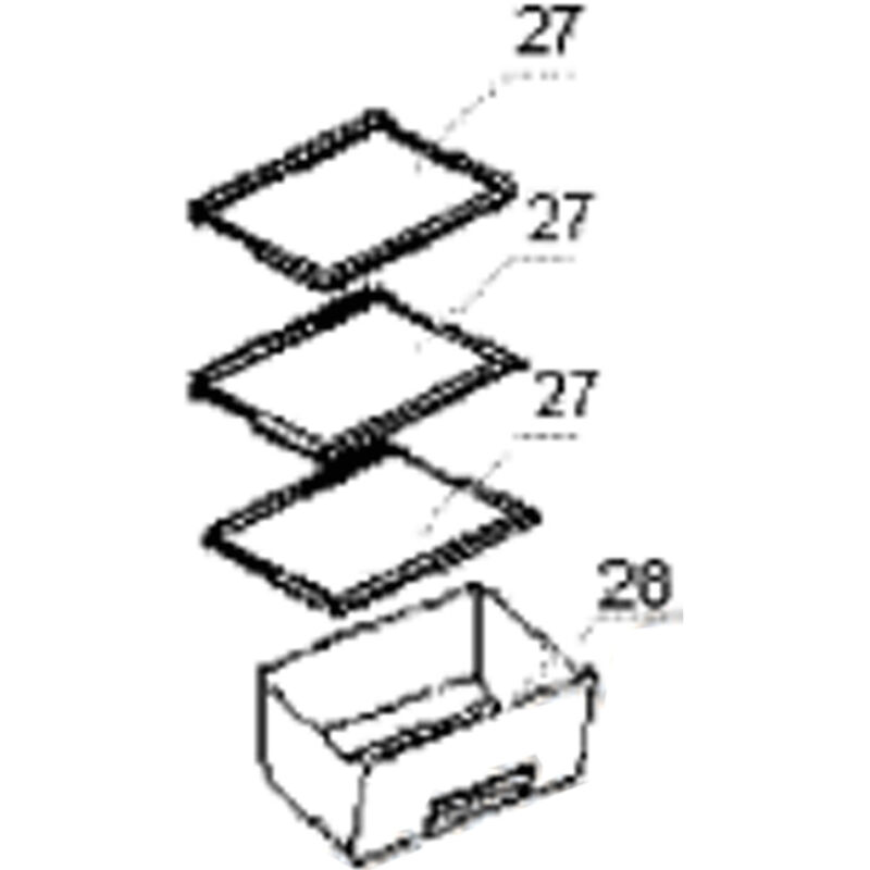 Listo - Clayette, étagère (repère 27)