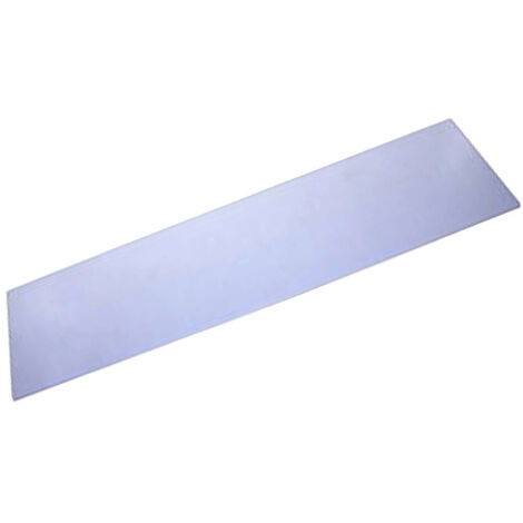 Clayette, étagère verre 438X106 mm