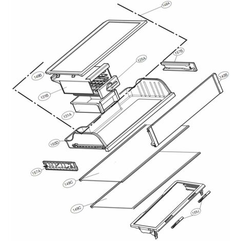 Clayette - Frigorifero, congelatore - LG - 4369169