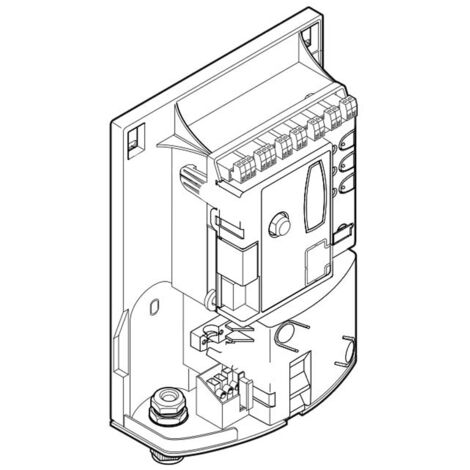 CLB207 Centrale Scheda 2 Ante Per Integrato Nice Home Ricambio Originale NICE CLB207