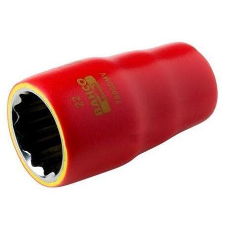 CLÉ 1/2 DOUILLE ISOLÉE 22 MM 7800DMV-22 BAHCO