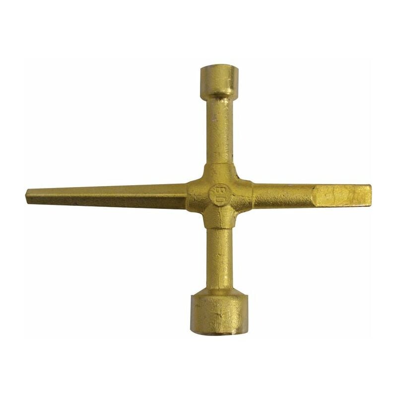 Clé de sécurité gaz - 4 usages