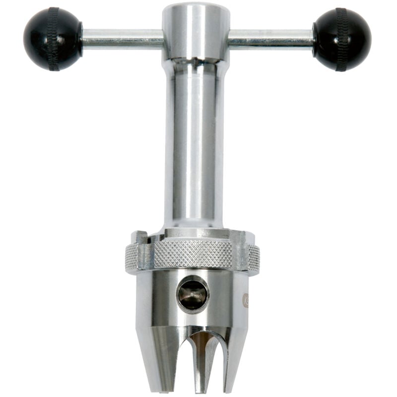 Kstools - Clé à bonde chromée avec adaptateur