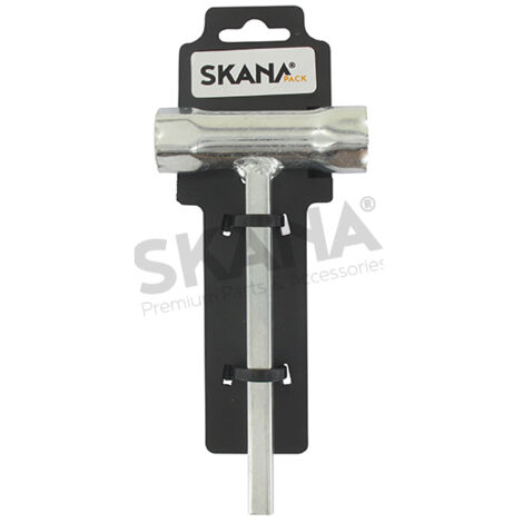 Clé à Bougie De 19 X 21 Mm Avec Carré De Vidange Mâle 9,5 Mm Pour Moteur Briggs & Stratton.