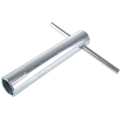 Clé à bougie tubulaire 16 mm, longueur 14,5 cm amio-02414