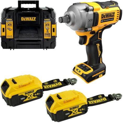 Clé à choc 1/2 812Nm 2x5Ah DeWALT DCF891P2LRT