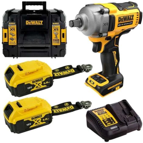 Clé à chocs 1/2 812Nm 2x5Ah DeWALT DCF891P2LRT
