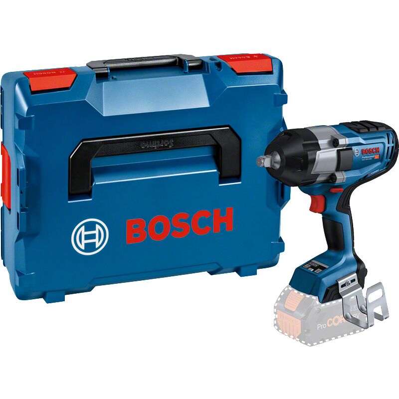 Boulonneuse à chocs Brushless 18V Bosch 950Nm gds 18V-1000 - machine nue + coffret Lboxx - 06019J8301