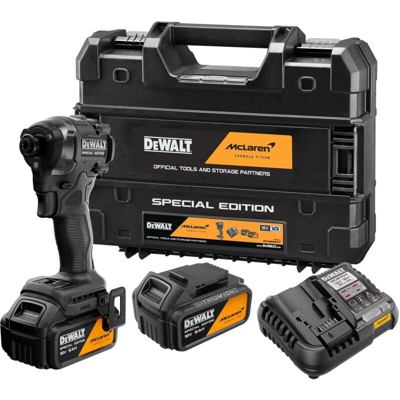 clé à chocs Dewalt Batterie McLaren DCF86MP2T QW 18V 5Ah