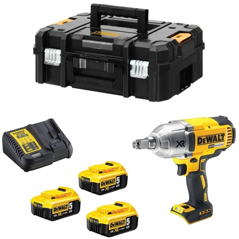 Dewalt - Clé à Chocs DCF899P3T (3 x 5,0 Ah DCB115 tstak ii)