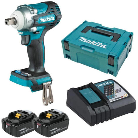 Clé à chocs Makita DTW301RTJ 18 V 2x5 0 Ah accu.