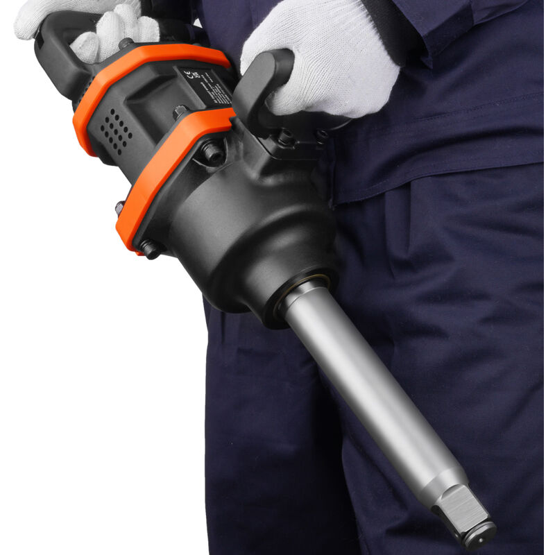 Clé à chocs pneumatique Mophorn 1', pistolet à chocs puissant, jusqu'à 3160 pi-lb de couple de sortie inversé