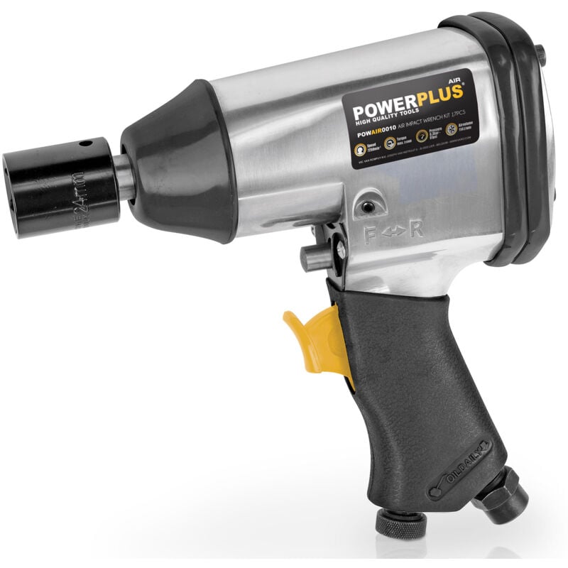 Clé à choc pneumatique carré de 1-2