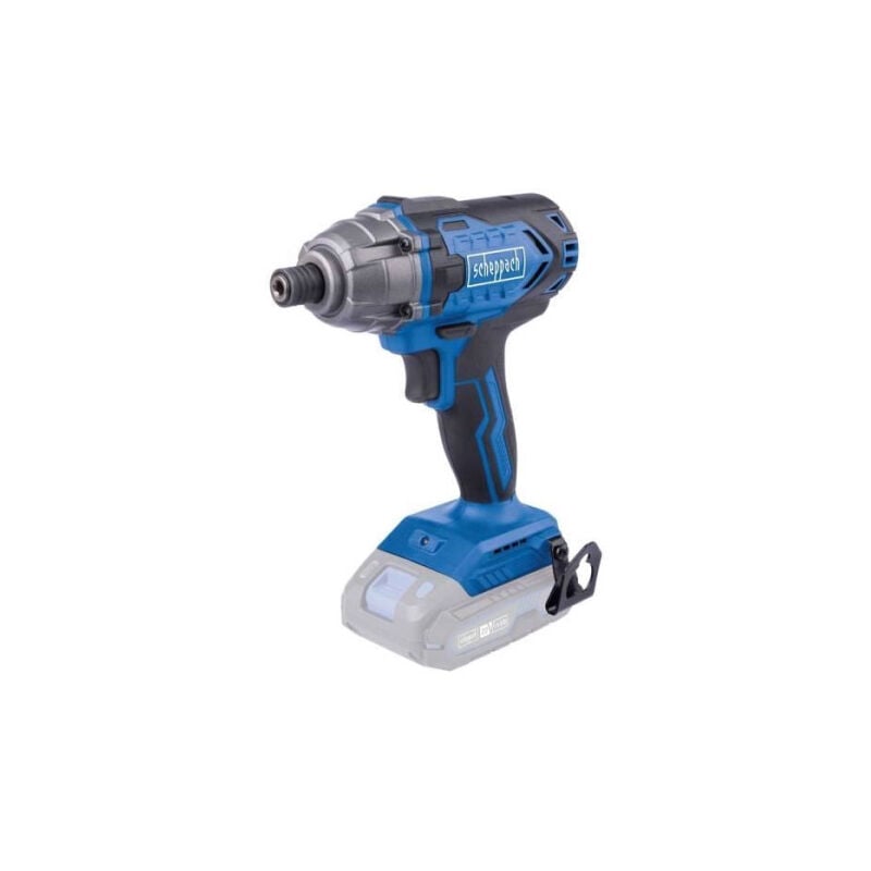 Clé a choc sans fil C-ID180-X - 1/4 brushless 180 Nm 3600 bmp Scheppach 20V ixes - sans batterie ni chargeur