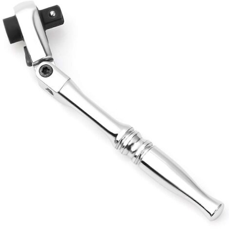 Clé à cliquet 1/4", mini cliquet 2 en 1 - Cliquet pour douilles et embouts