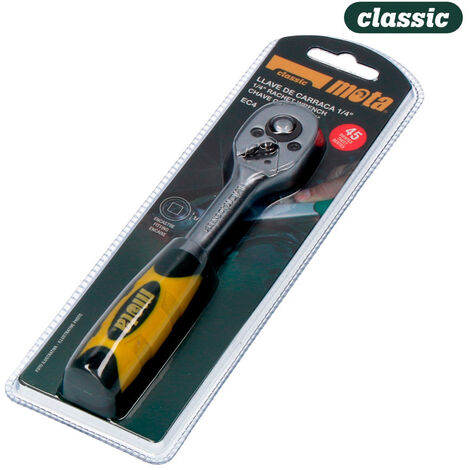 Clé à Cliquet 1/4'' Mota Mécanisme 45 Dents Robuste - Mota Herramientas